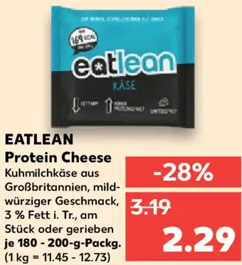 Kaufland Eatlean Protein Cheese 180-200 g Packg. Angebot