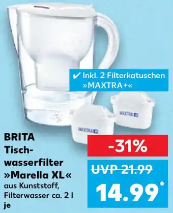 Kaufland Brita Tischwasserfilter Marella XL Angebot