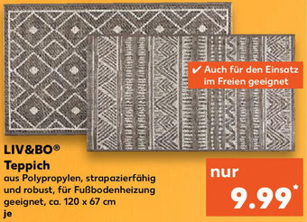 Kaufland Liv&Bo Teppich Angebot