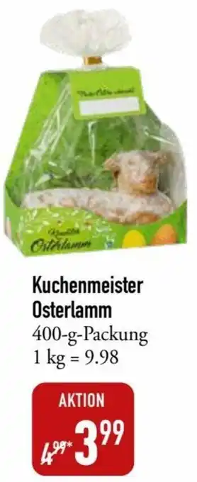 Galeria Markthalle Kuchenmeister Osterlamm 400 g Packung Angebot