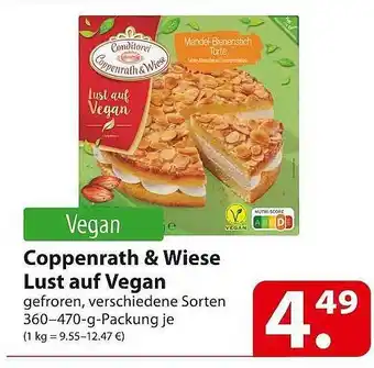 Famila Nord Ost Coppenrath & wiese luft auf vegan Angebot