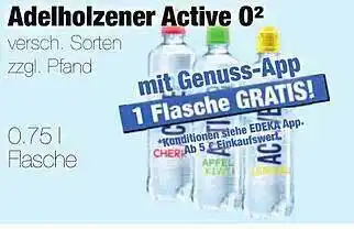 Edeka Scherer Adelholzener active o2 Angebot