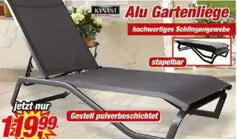 Posten Börse Kynast Alu Gartenliege Angebot