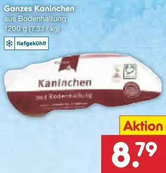 Netto Marken-Discount Ganzes Kaninchen 1200 g Angebot