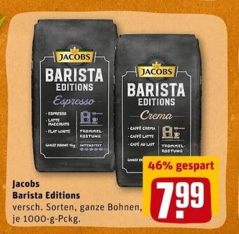 REWE City Jacobs Barista Editions 1000g Angebot