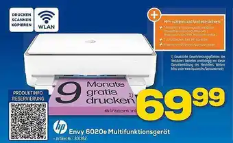 Euronics Berlet Hp envy 6020e multifunktionsgerät Angebot