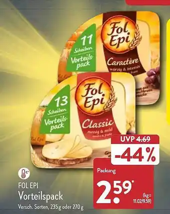 Aldi Nord Fol epi vorteilspack Angebot