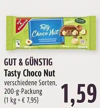 BUNGERT Gut & günstig tasty choco nut Angebot