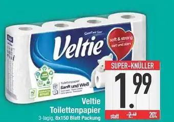 E-Center Veltie toilettenpapier Angebot