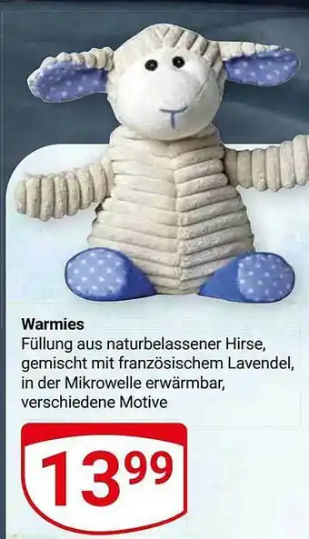 Globus Warmies Angebot