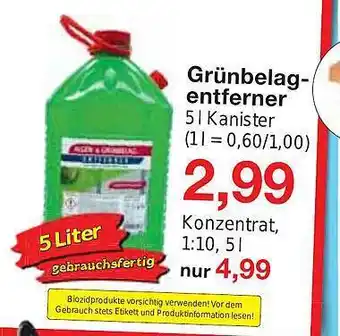 Jawoll Grünbelagentferner Angebot