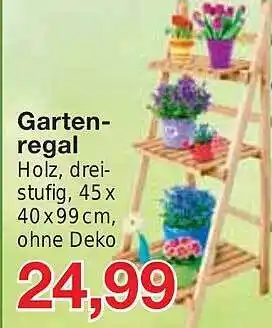 Jawoll Gartenregal Angebot