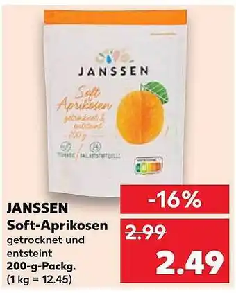 Kaufland Janssen doft-aprikosen Angebot