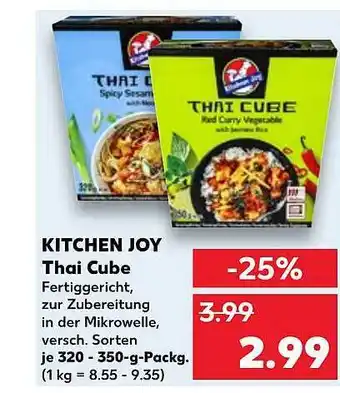 Kaufland Kitchen joy thai cube Angebot