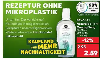 Kaufland Bevola naturals 5-in-1-mundspülung Angebot