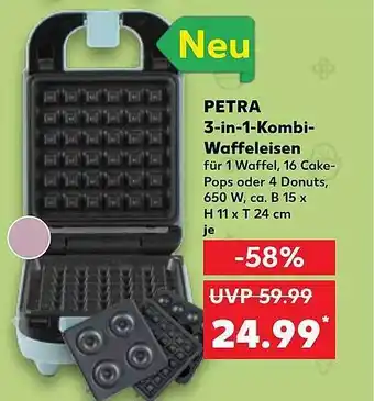 Kaufland Petra 3-in-1-kombi-waffeleisen Angebot