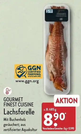 Aldi Nord Gourmet Finest Cuisine Lachsforelle Angebot