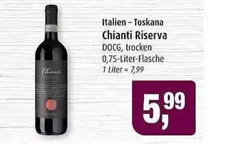 Markant Italien toskana chianti riserva Angebot