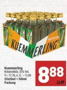 Marktkauf Kuemmerling kräuterlikör Angebot