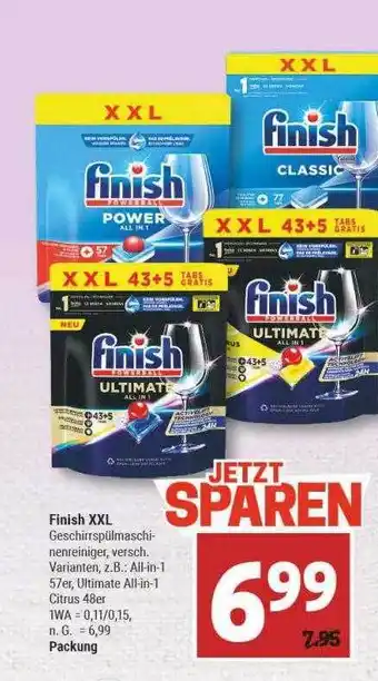 Marktkauf Finish xxl Angebot