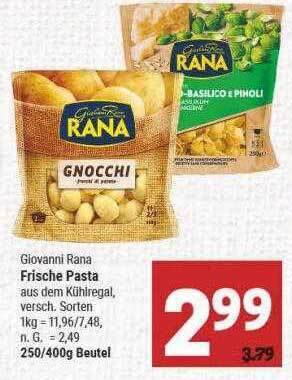 Marktkauf Giovanni rana frische pasta Angebot