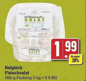 Scheck-in-Center Hofglück fleischsalat Angebot