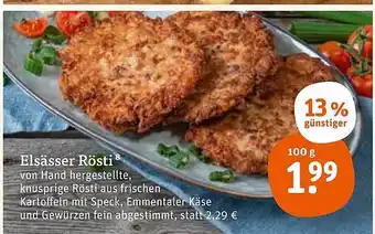 tegut Elsässer rösti Angebot