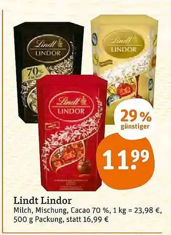 tegut Lindt lindor Angebot