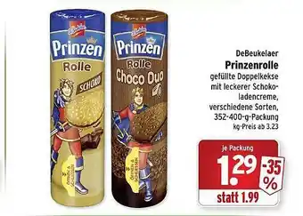 Wasgau Debeukelaer prinzenrolle Angebot