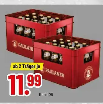 trinkgut Paulaner Angebot