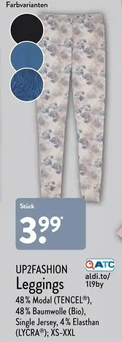 Aldi Nord Up2Fashion Leggings xs-xxl Angebot