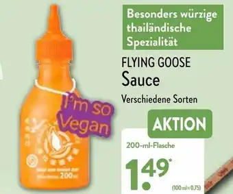 Aldi Nord Flying Goose Sauce 200ml Angebot