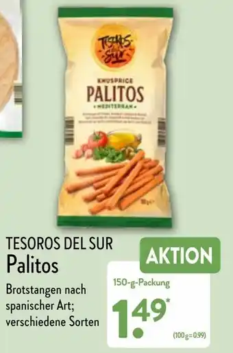 Aldi Nord Tesoros Del Sur Palitos 150g Angebot