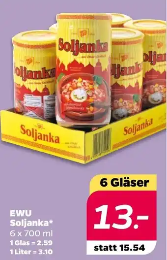 NETTO EWU Soljanka 6x700 ml Angebot