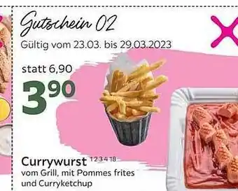 Mömax Currywurst Angebot