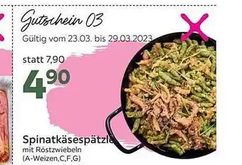 Mömax Spinatkäsespätzle Angebot