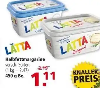 Multi Markt Lätta halbfettmargarine Angebot