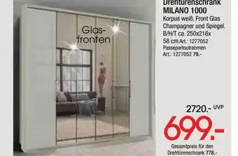 Zurbrüggen Drehtürenschrank milano 1000 Angebot