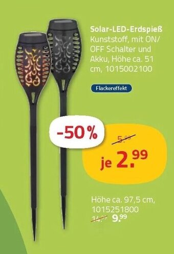 ROLLER Solar-LED-Erdspiess Angebot