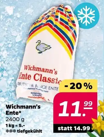 NETTO Wichmann's Ente 2400 g Angebot