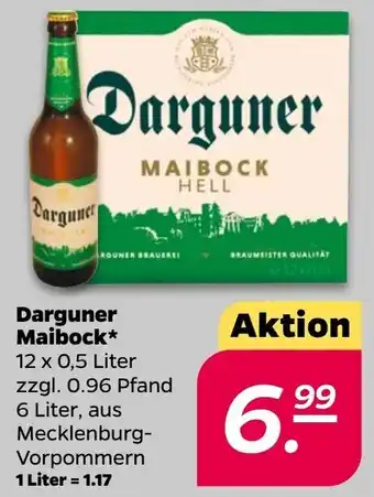 NETTO Darguner Maibock 12x0,5 Liter Angebot