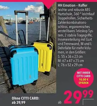 CITTI Markt Hh emotion - koffer Angebot