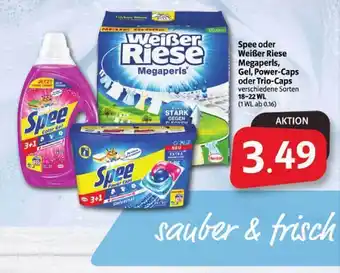 Markant Markt Spee oder weißer riese megaperls gel, power-caps oder trio caps Angebot