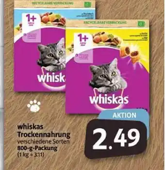 Markant Markt Whiskas trockennahrung Angebot