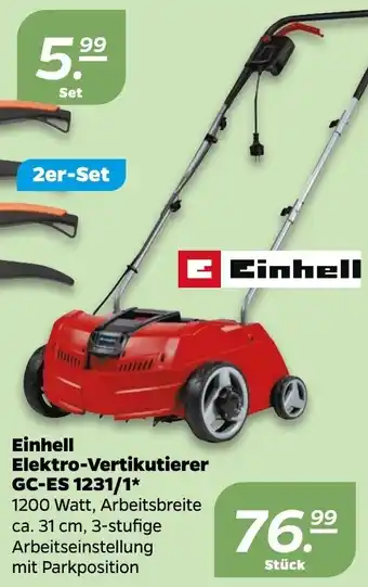 NETTO Einhell Elektro Vertikutierer GC-ES 1231/1 Angebot