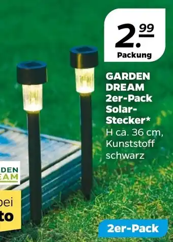 NETTO Garden Dream 2er Pack Solar Stecker Angebot