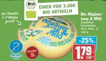 Hit Bio Allgäuer Jung & Mild 100 g Angebot