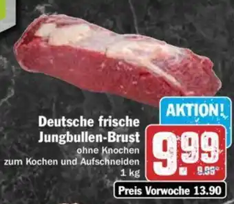 Hit Deutsche frische Jungbullen-Brust 1 kg Angebot