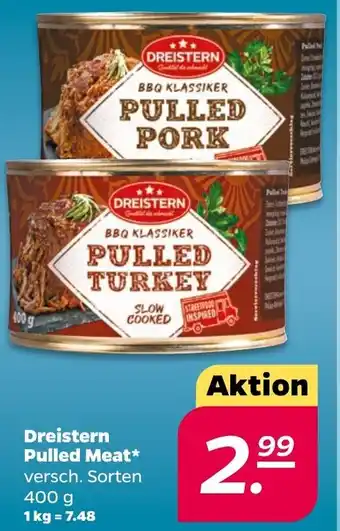 NETTO Dreistern Pulled Meat 400 g Angebot