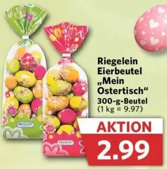 Combi Riegelein Eierbeutel ,,Mein Ostertisch" 300 g Beutel Angebot